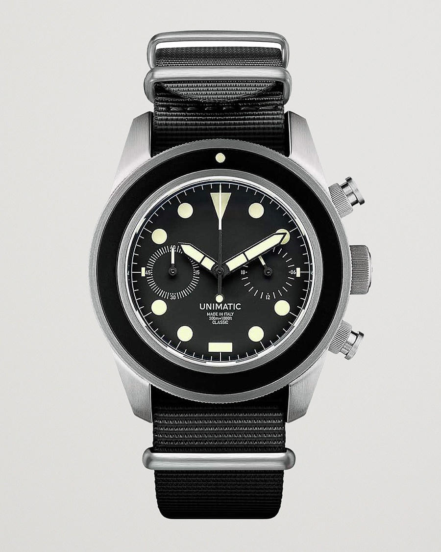 UNIMATIC Modello Tre Chronograph Watch – Nero