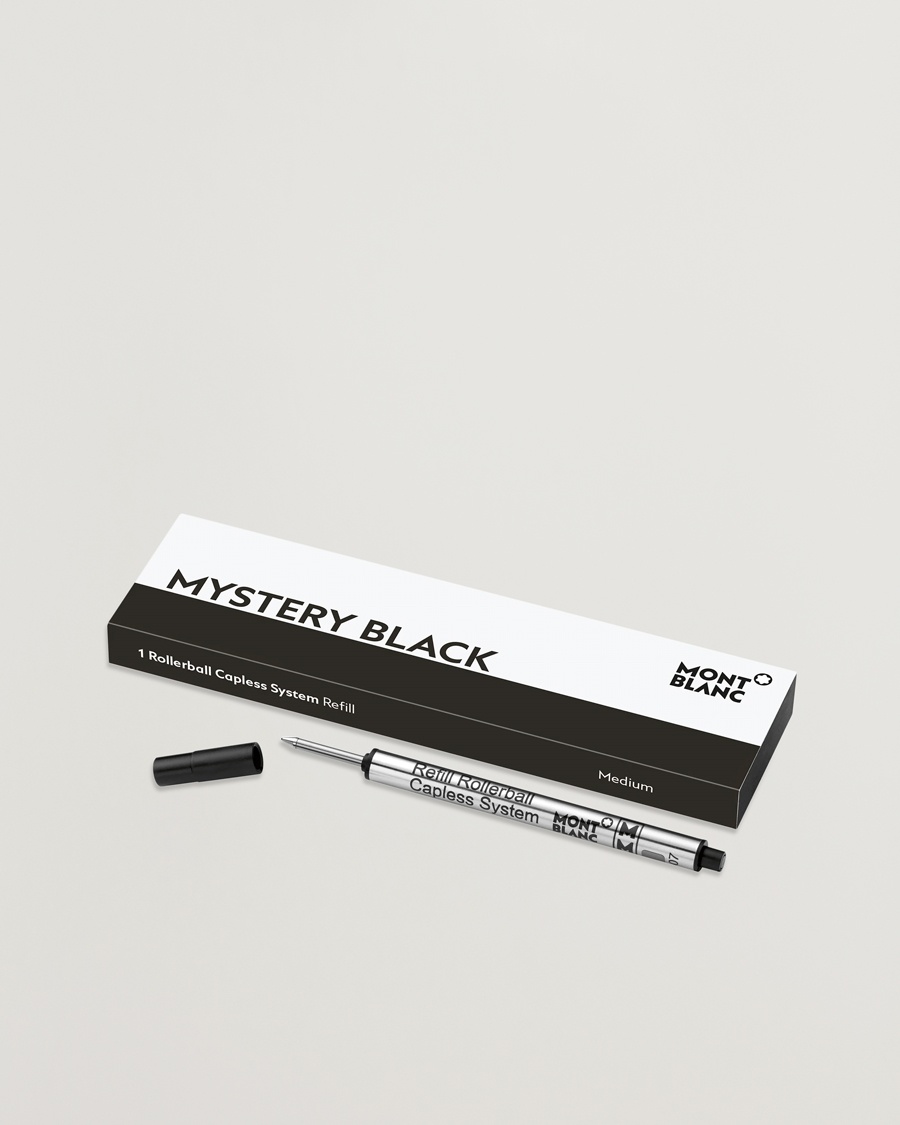 Montblanc 1 Rollerball M Capless System Refill Mystery Black – Nero