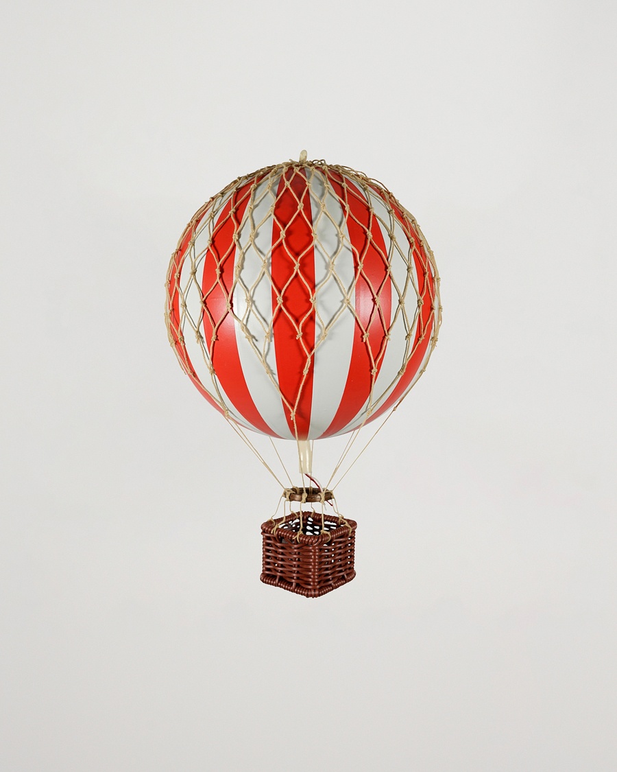 Authentic Models Travels Light Balloon Red/White – Rosso