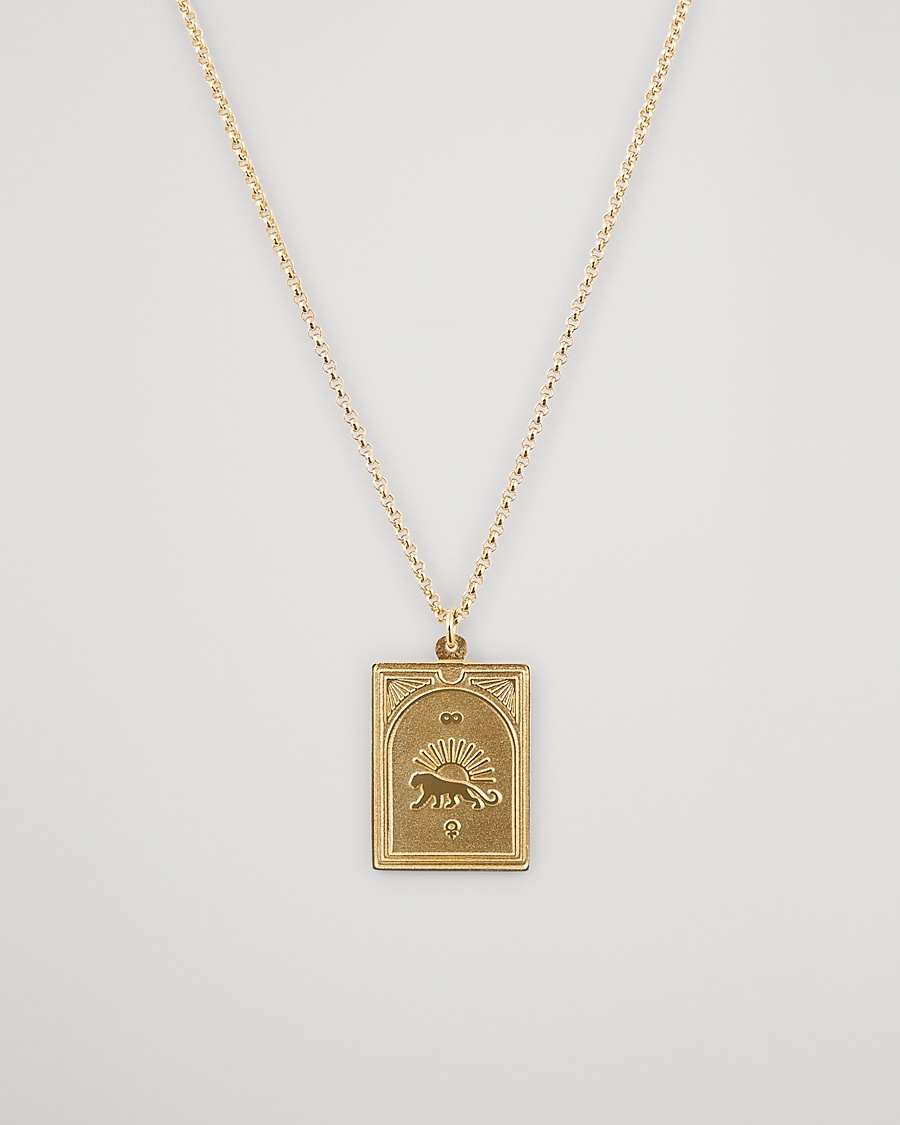 Tom Wood Tarot Strength Pendant Necklace Gold – Oro