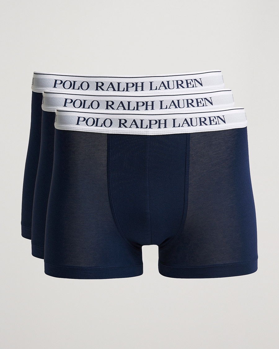 Polo Ralph Lauren 3-Pack Trunk Navy – Blu