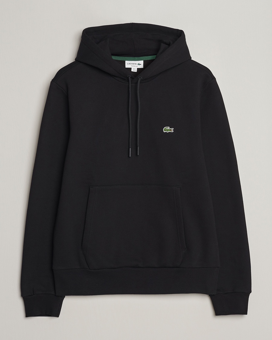 Lacoste Hoodie Black – Nero