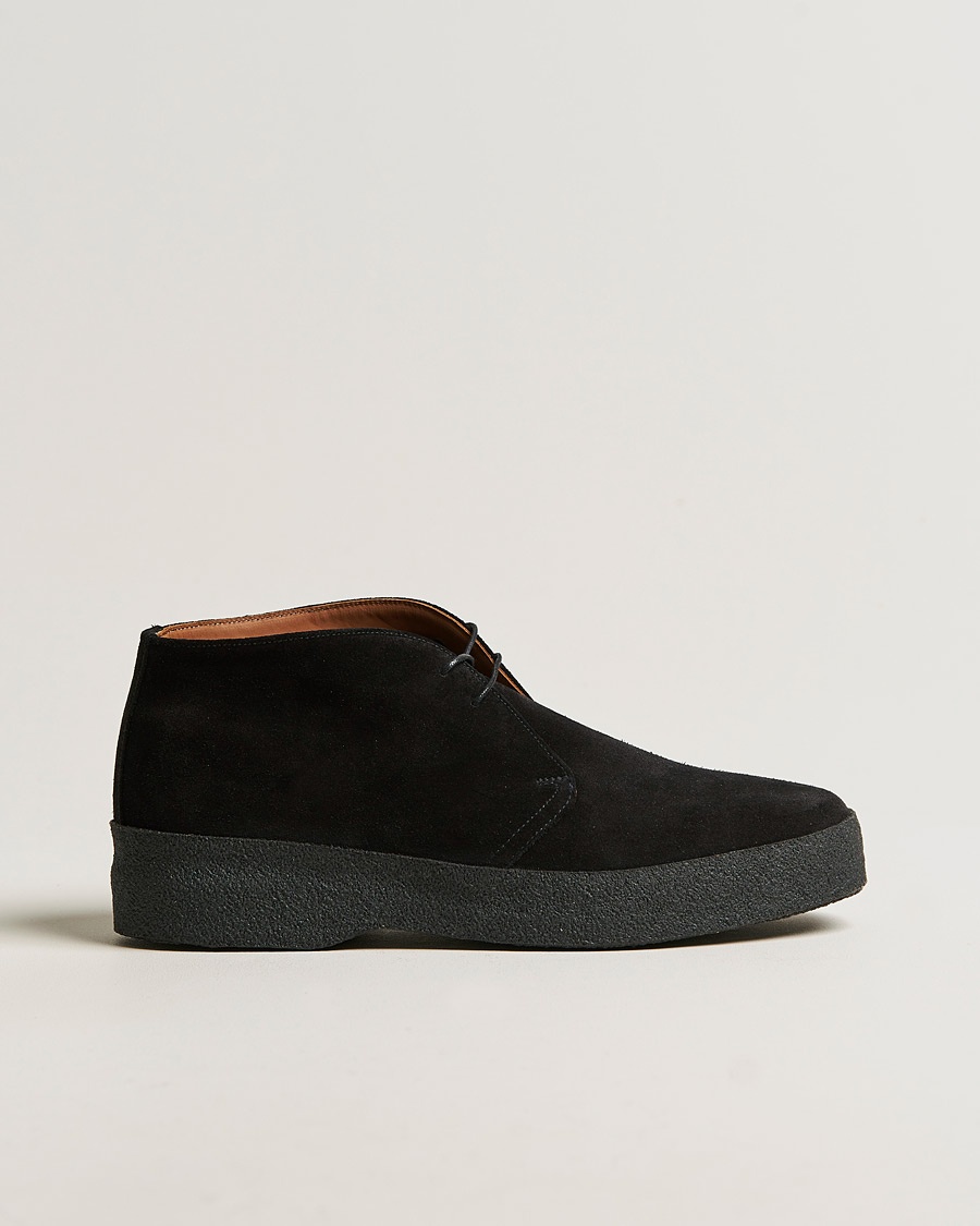 Sanders Sam Chukka Boot Black Suede – Nero