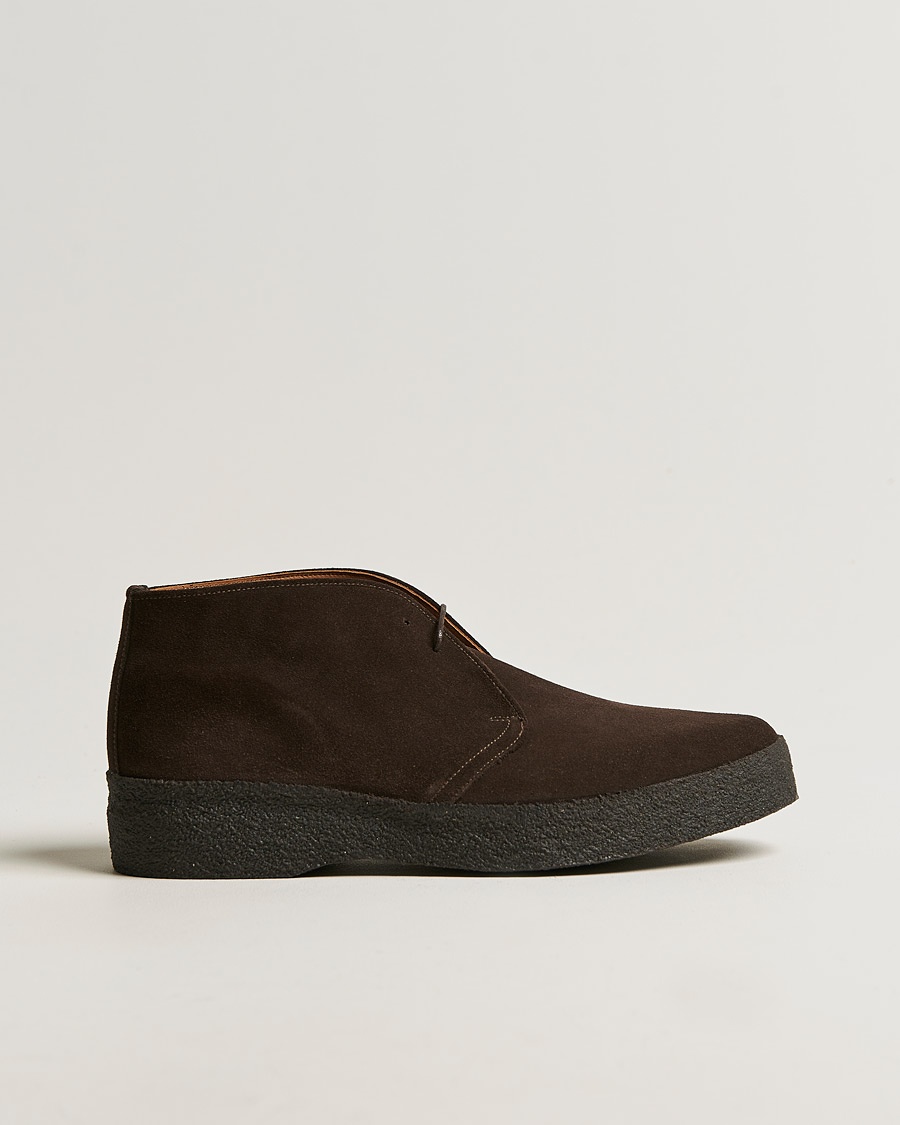Sanders Sam Chukka Boot Pinner Suede – Marrone