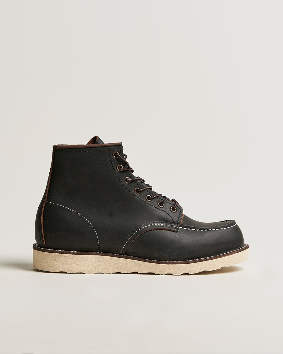 Red Wing Shoes Moc Toe Boot Black Prairie – Nero