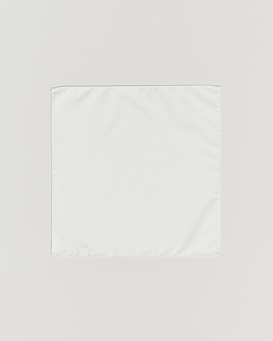 Stenströms Handkerchief Cotton White – Bianco
