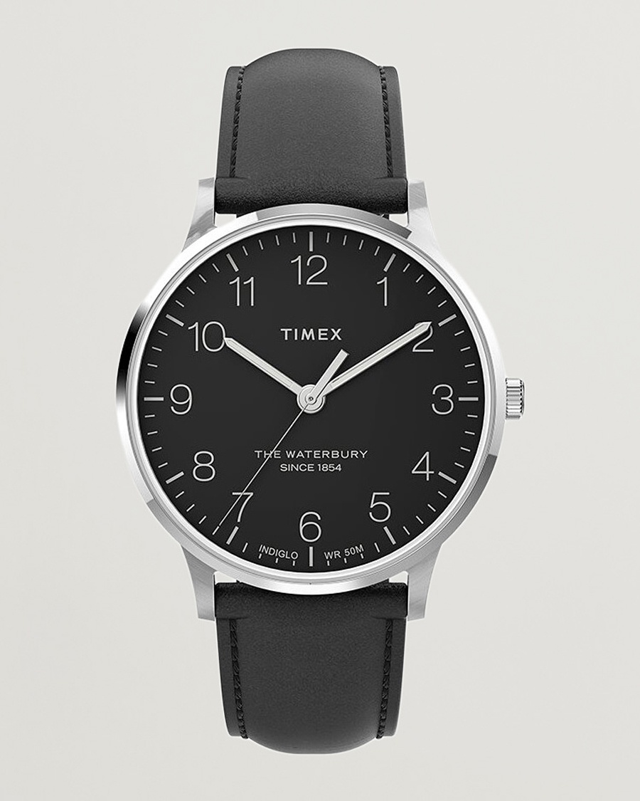 Timex Waterbury Classic 40mm Black Dial – Nero