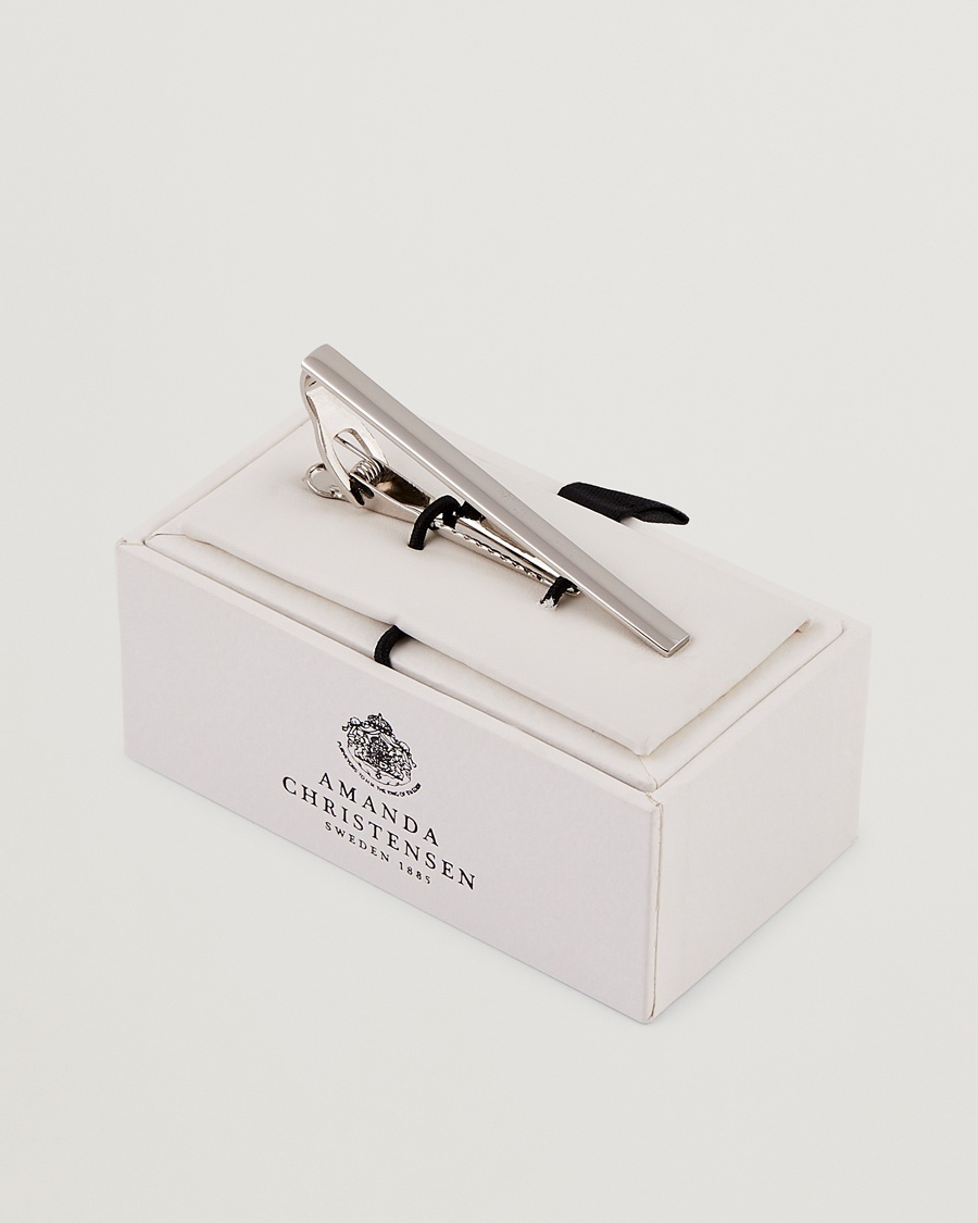 Amanda Christensen Tie Clip Silver – Argento