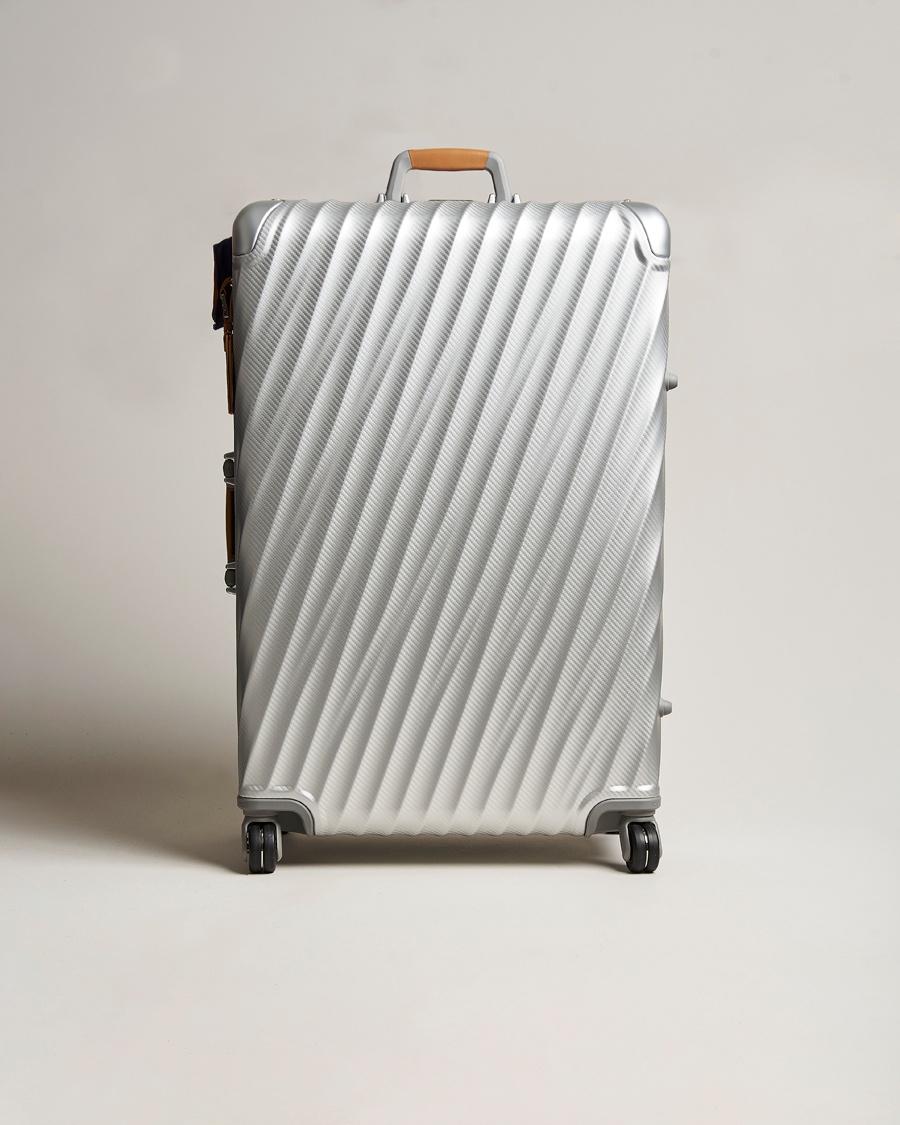 TUMI Extended Trip Aluminum Packing Case Texture Silver – Argento