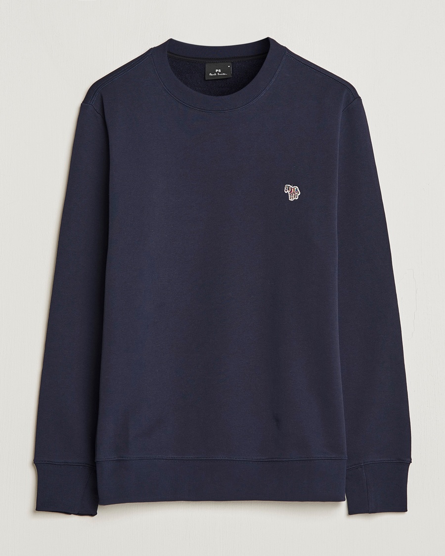 PS Paul Smith Zebra Organic Cotton Sweatshirt Navy – Blu