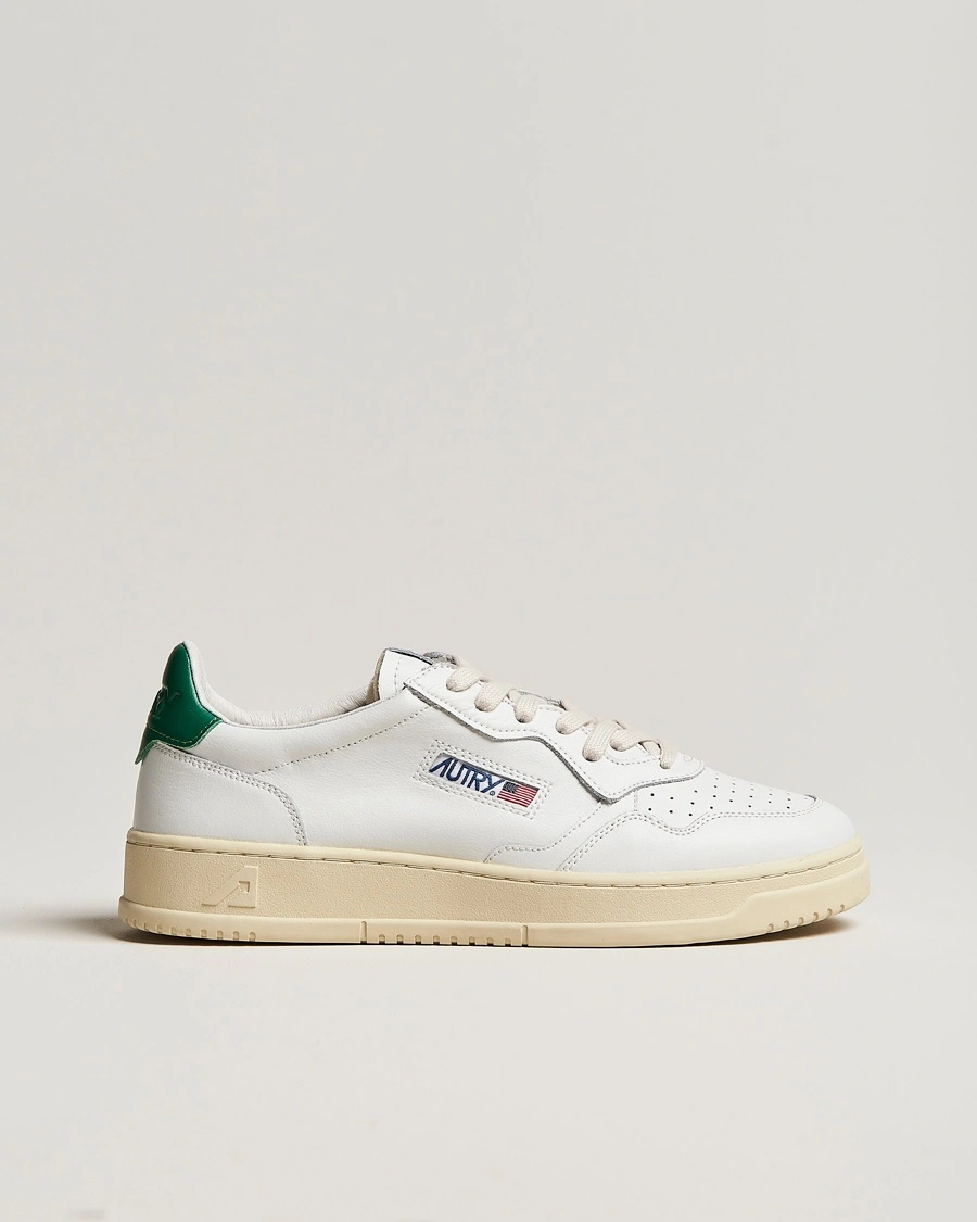 Autry Medalist Low Sneaker White/Green – Verde