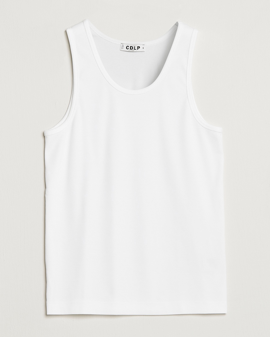 CDLP Rib Tank Top White – Bianco