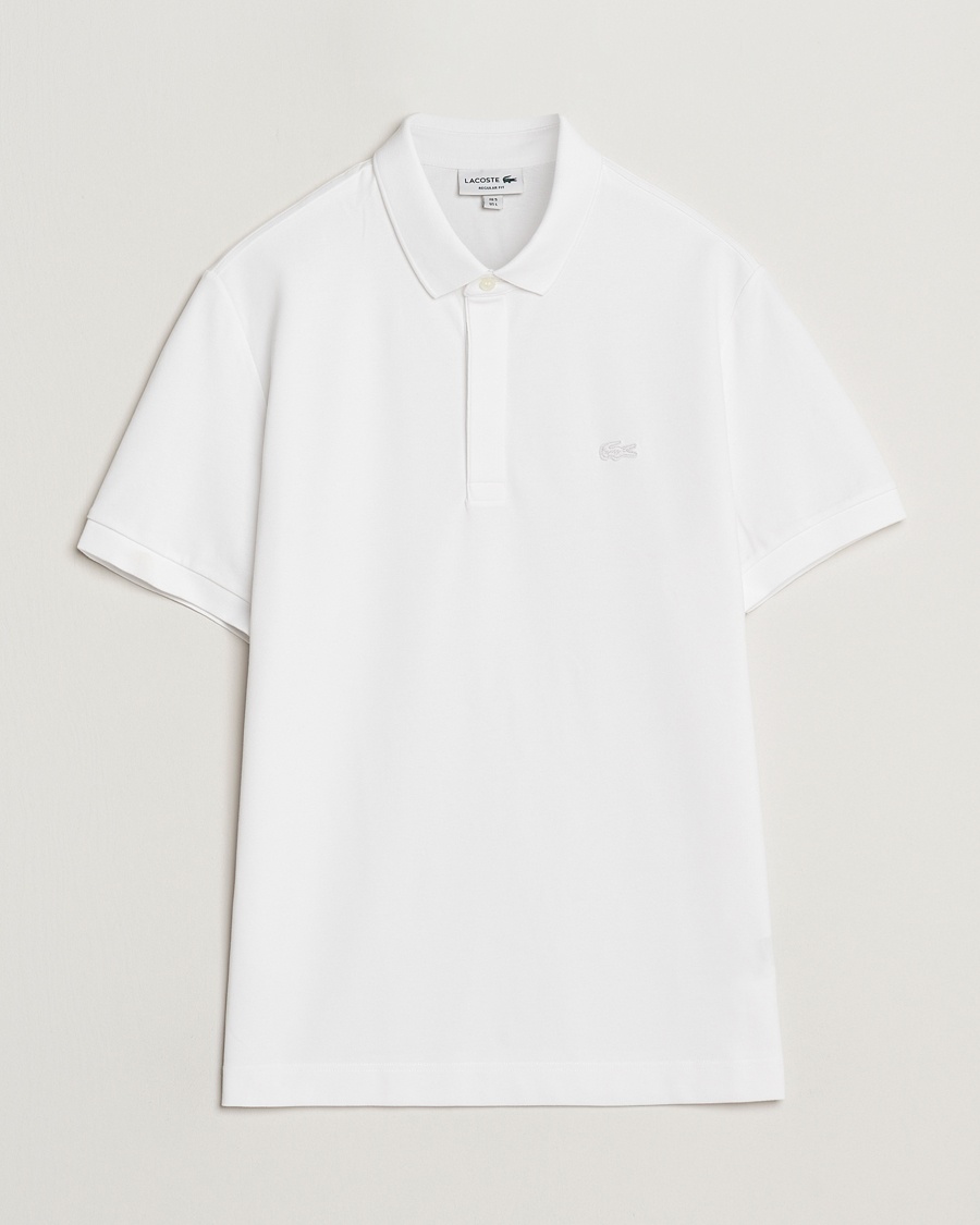 Lacoste Paris Polo Piké White – Bianco