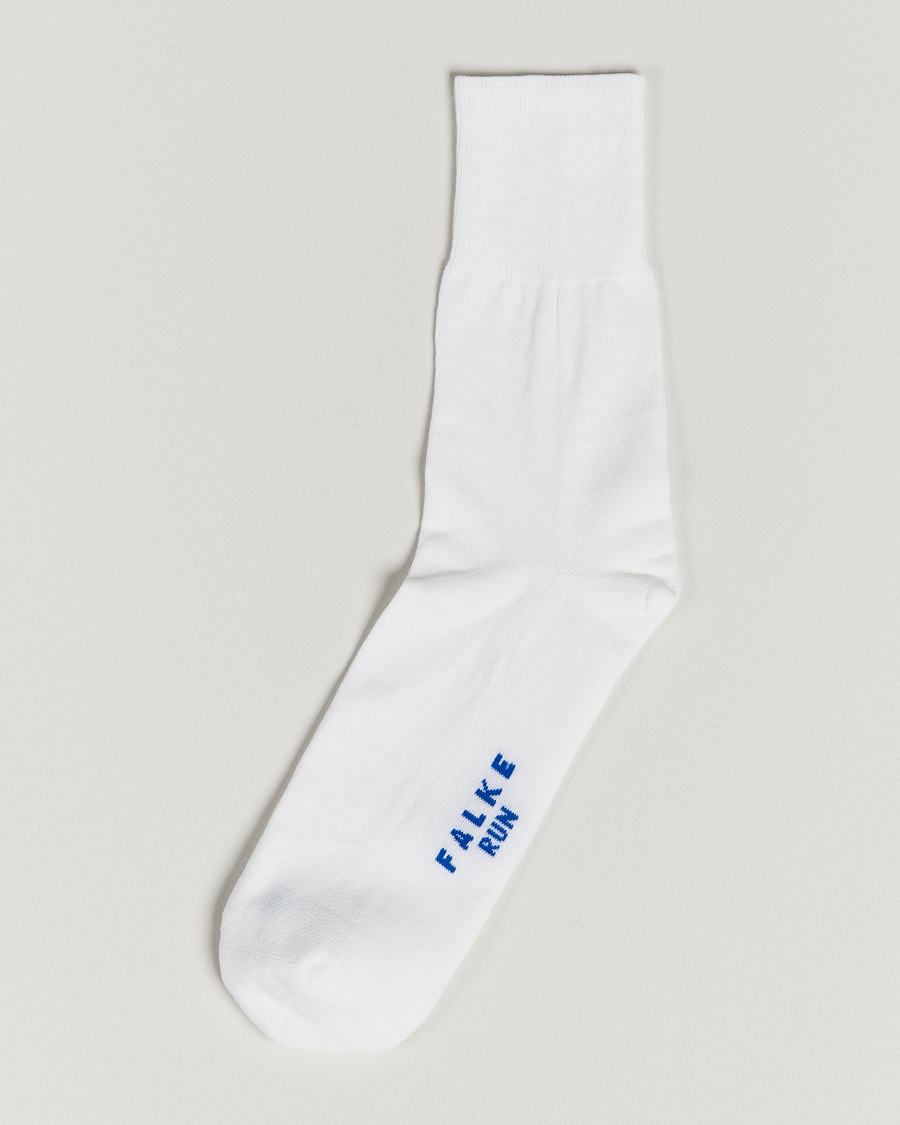 Falke Run Cushioned Sport Sock White – Bianco