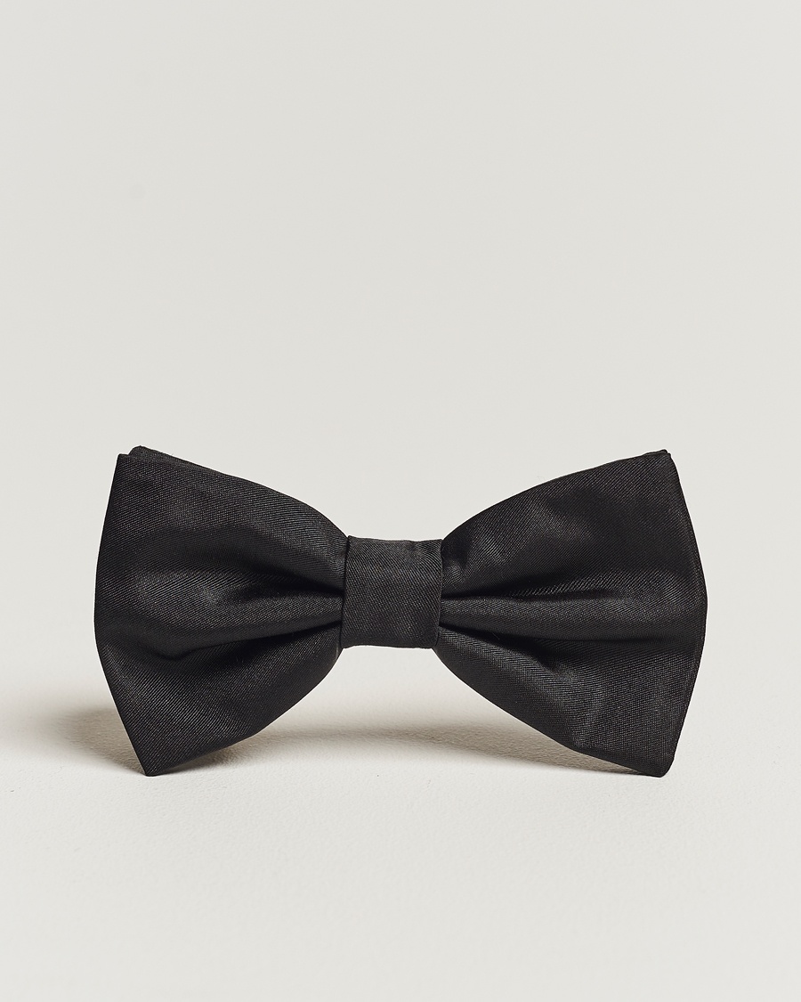 BOSS BLACK Silk Pre Tie Black – Nero
