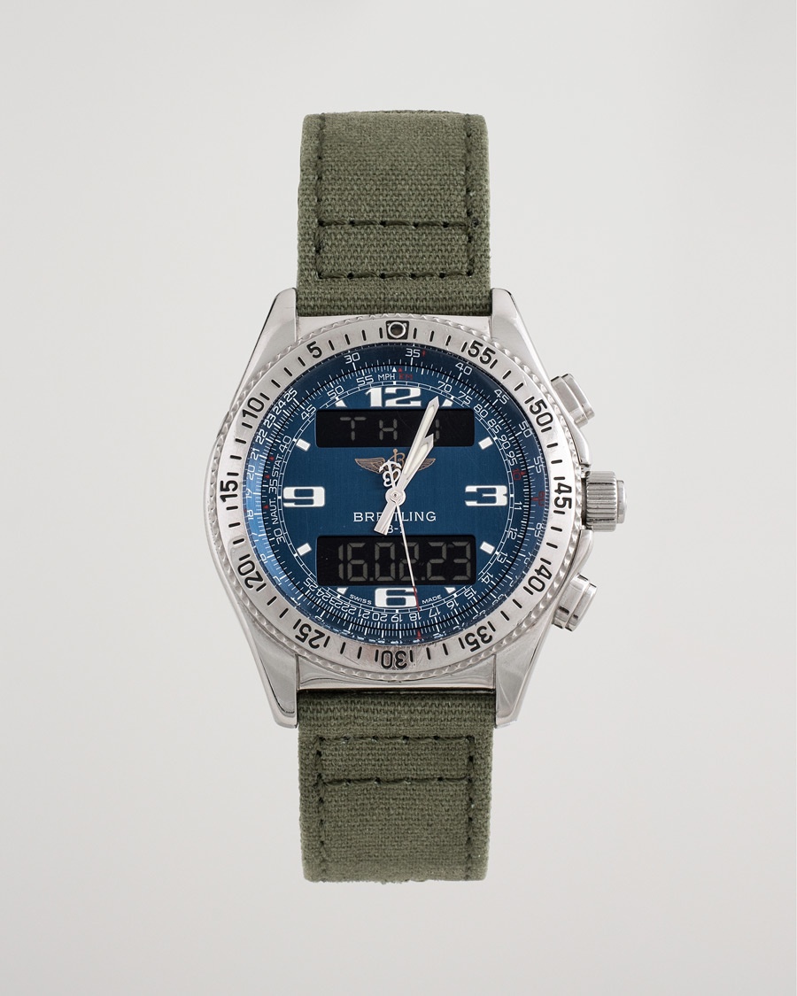 Breitling Pre-Owned B-1 A68362 Steel Blue – Blu
