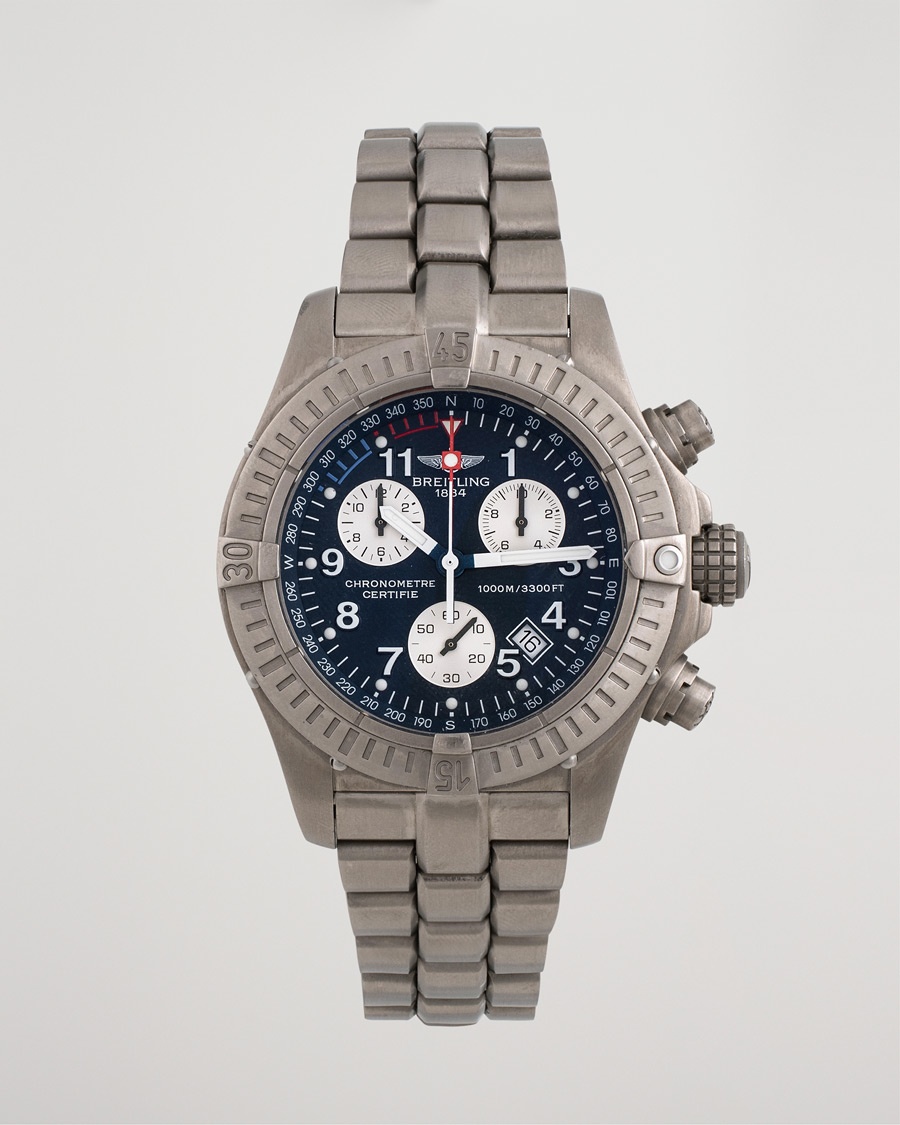 Breitling Pre-Owned AvengerM1 E73360 Titan Blue – Blu