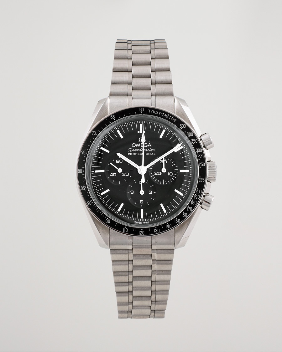 Omega Pre-Owned Speedmaster 31030425001001 Steel Black – Nero