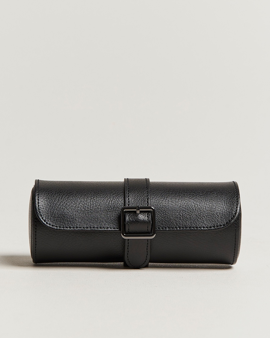 WOLF Triple Watch Roll Black – Nero