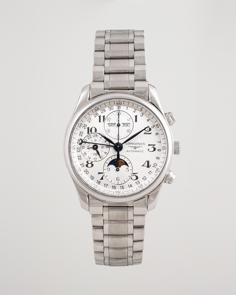 Longines Pre-Owned Master Collection L2.673.4.03.6 Steel White – Bianco