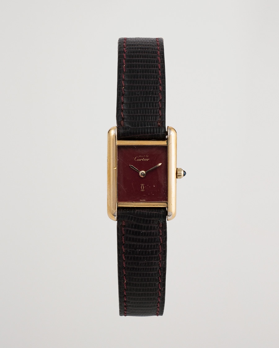 Cartier Pre-Owned Must de Cartier Tank Gold Brown – Marrone