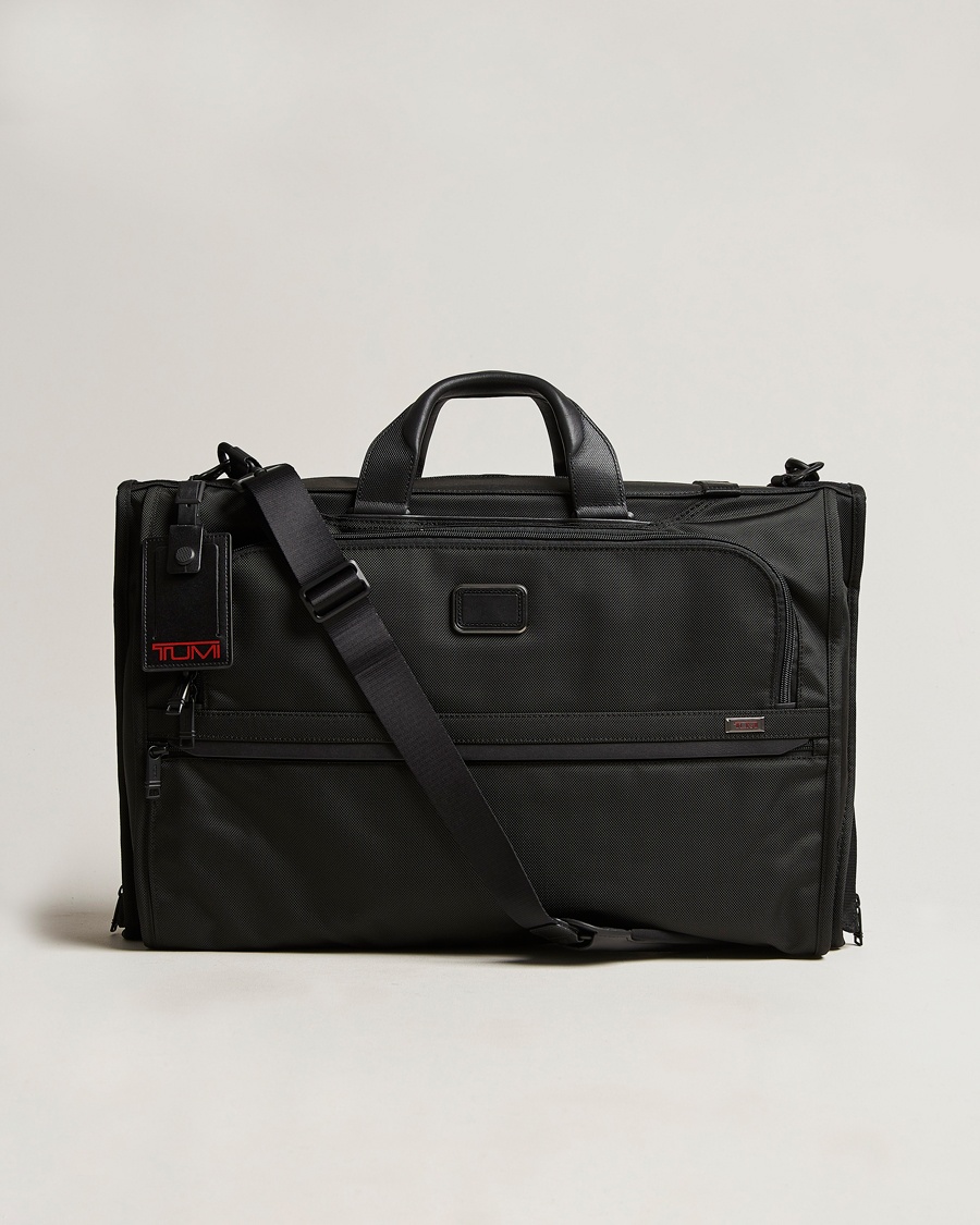 TUMI Alpha 3 Garment Tri-Fold Carry On Black – Nero