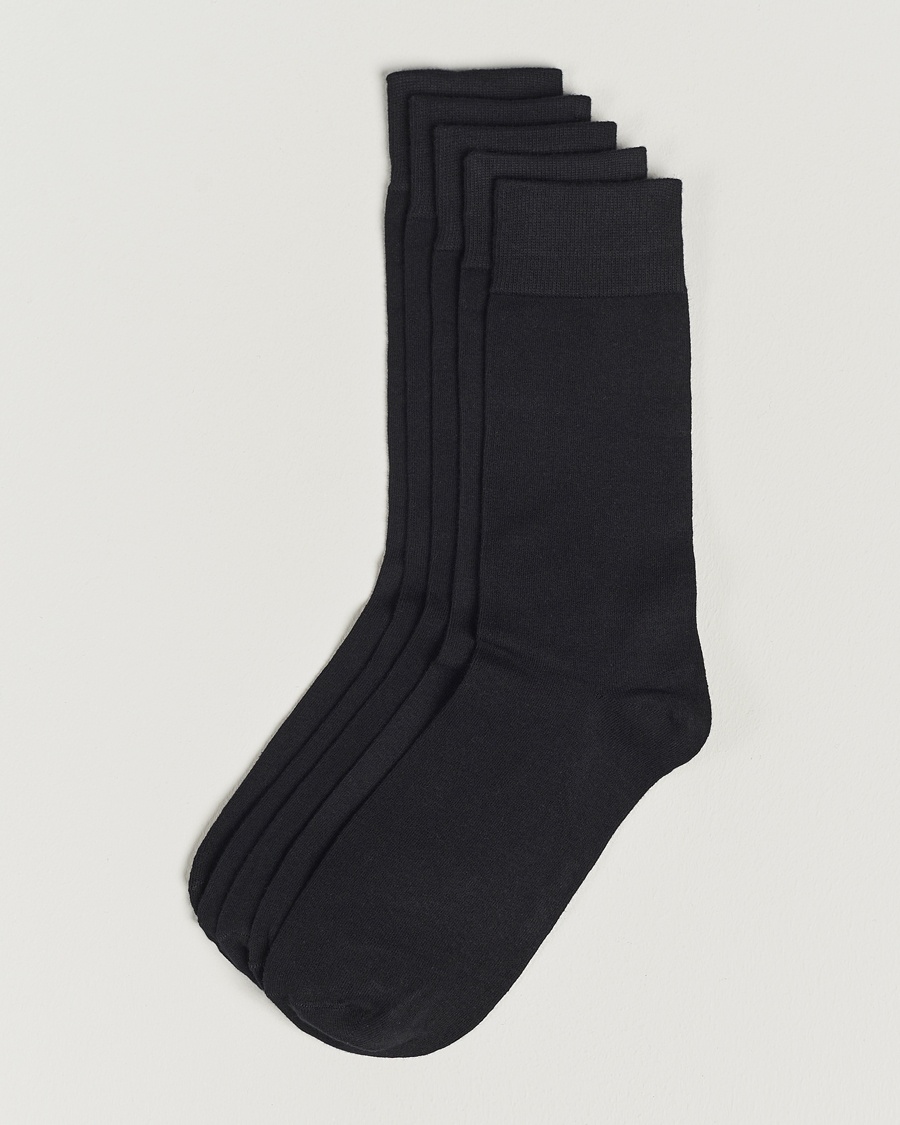 Bread & Boxers 5-Pack Socks Black – Nero