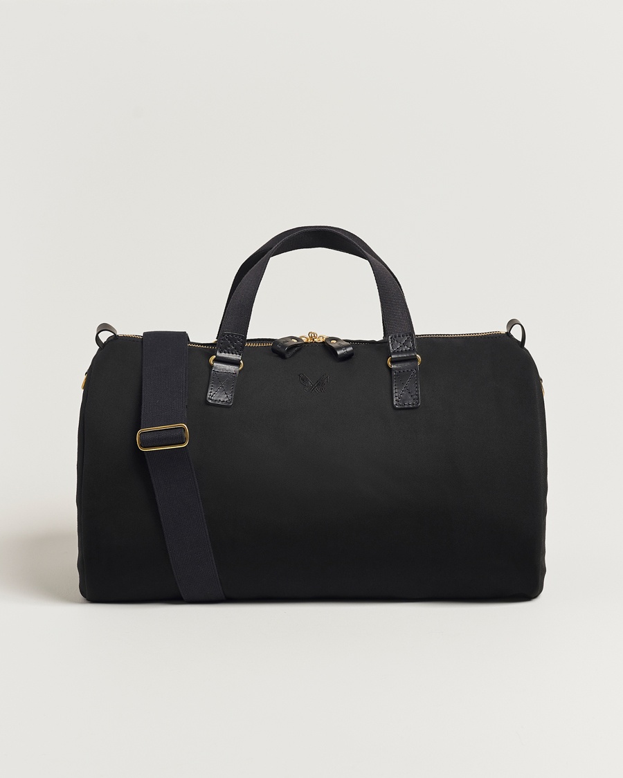 Bennett Winch Canvas Suit Carrier Holdall Black – Nero