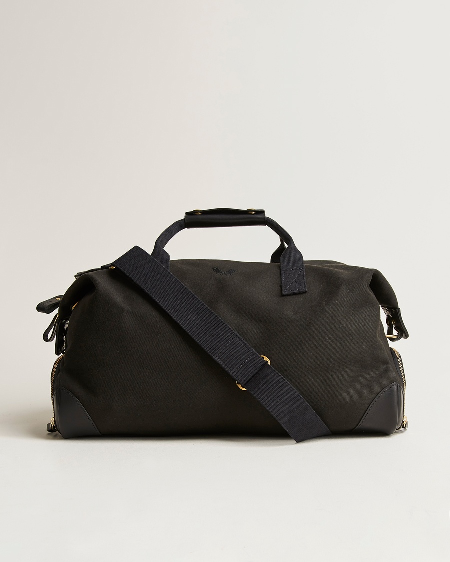 Bennett Winch Canvas Weekender Black – Nero