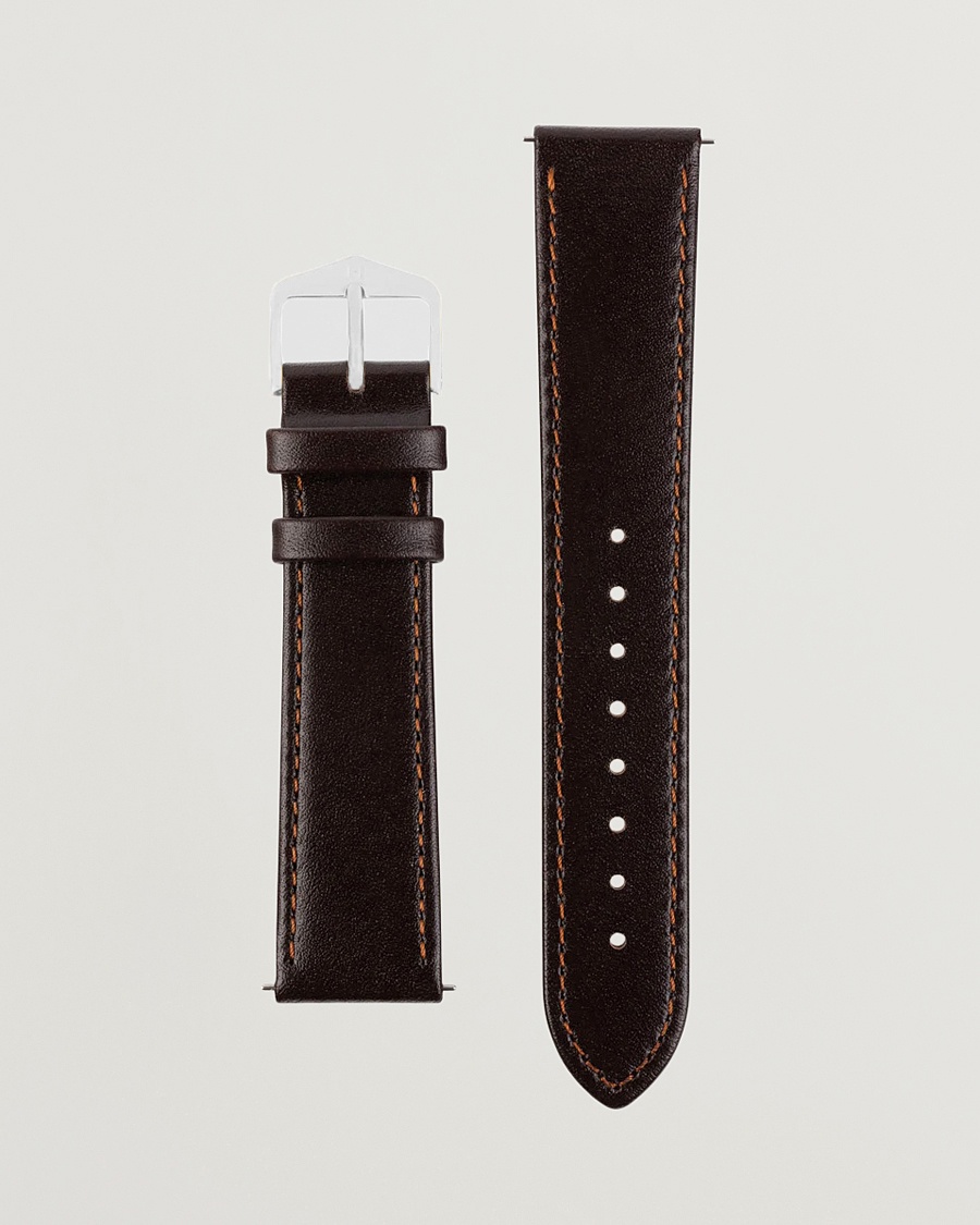 HIRSCH Osiris Calf Leather Watch Strap Brown – Marrone