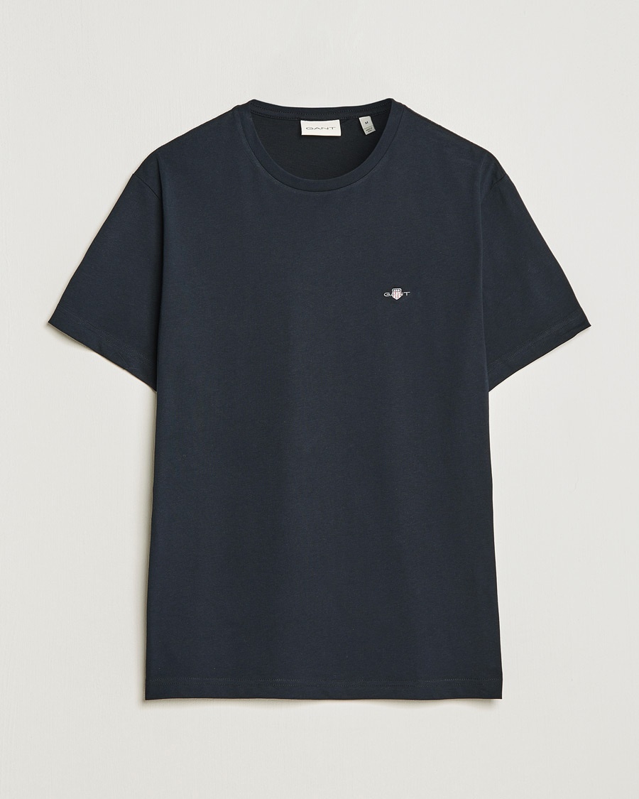 Gant The Original Solid T-Shirt Black – Nero