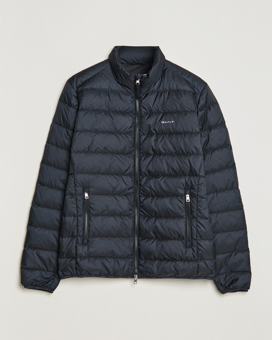 Gant The Light Down Jacket Black – Nero
