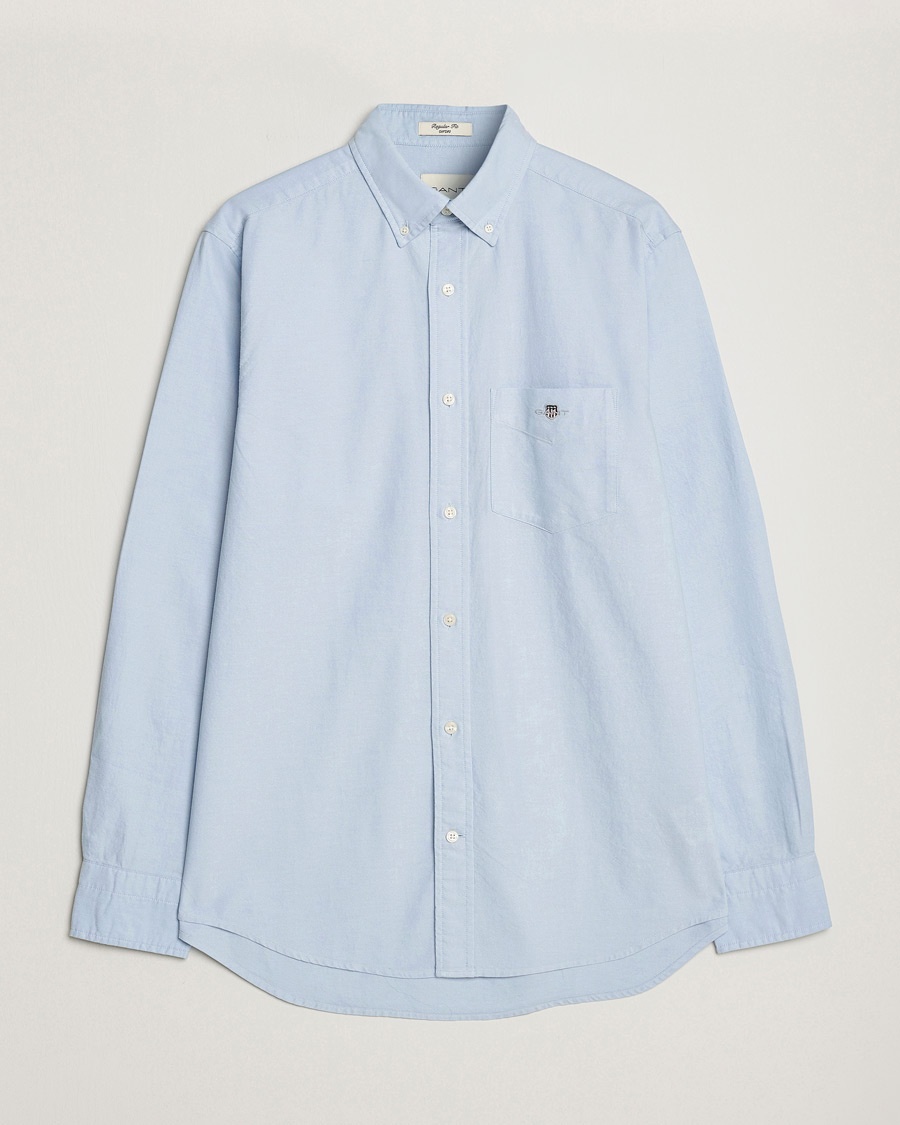 Gant Regular Fit Oxford Shirt Light Blue – Blu