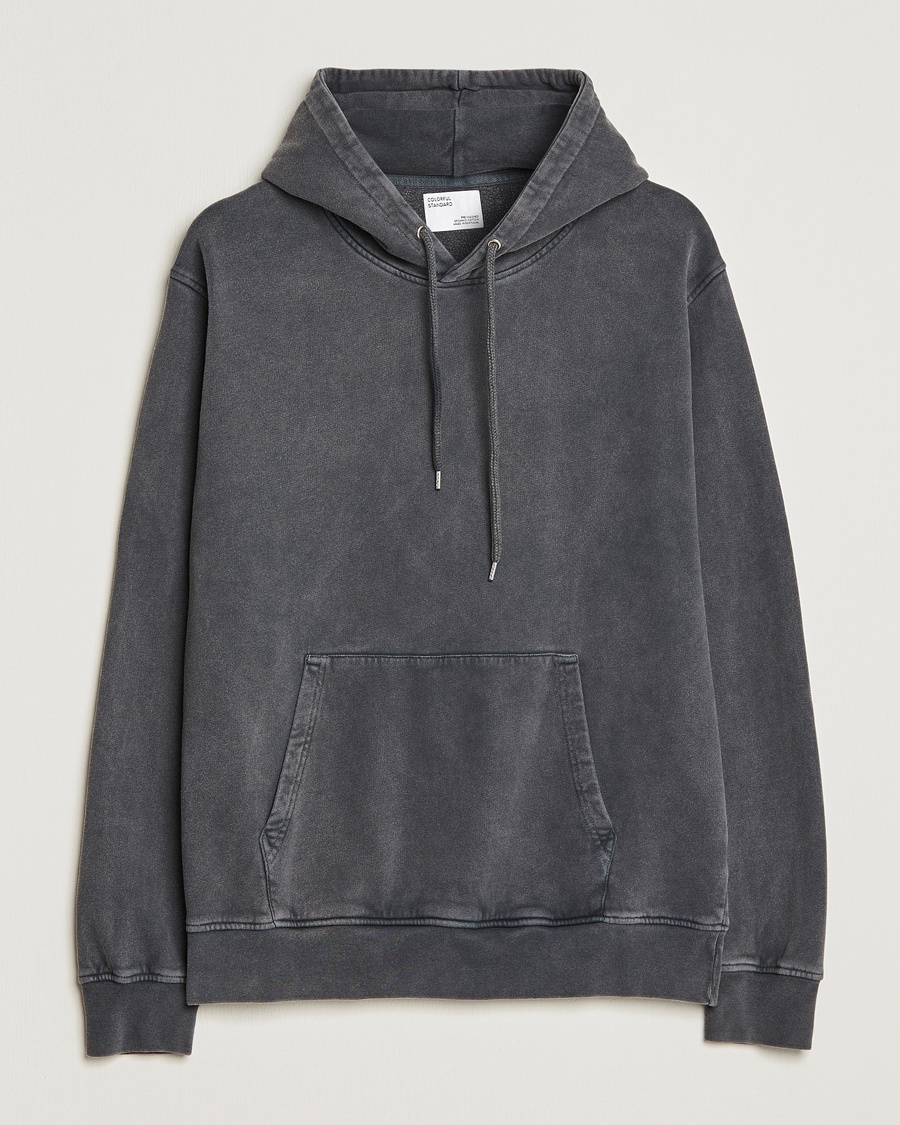 Colorful Standard Classic Organic Hood Faded Black – Nero