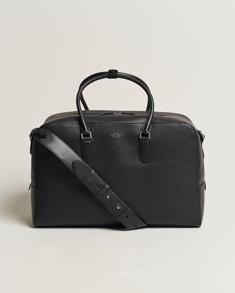 Smythson SmythsonLudlow Soft Travel BagBlack – Nero