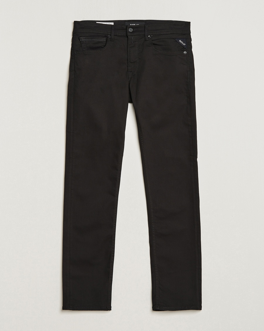 Replay Grover Hyperflex Re-Used Jeans Forever Black – Nero