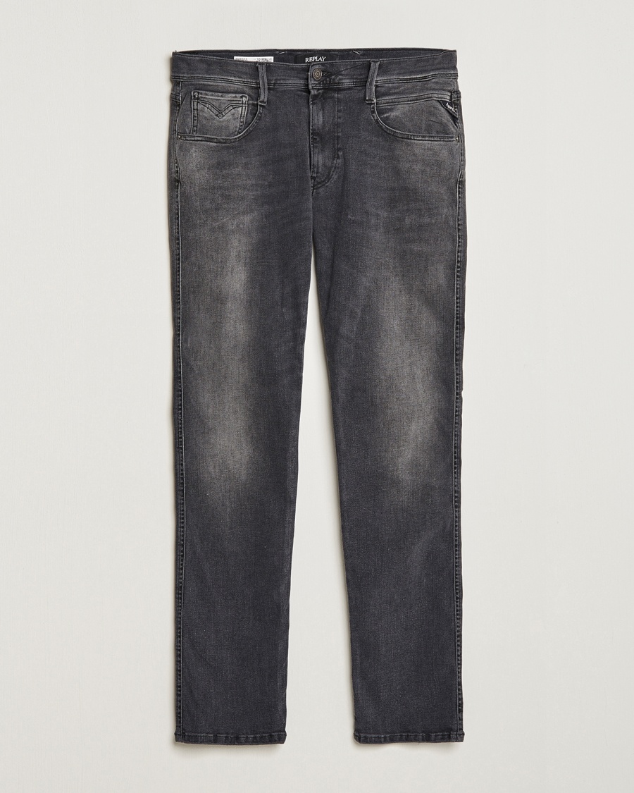 Replay Anbass Hyperflex Re-Used Jeans Washed Grey – Grigio