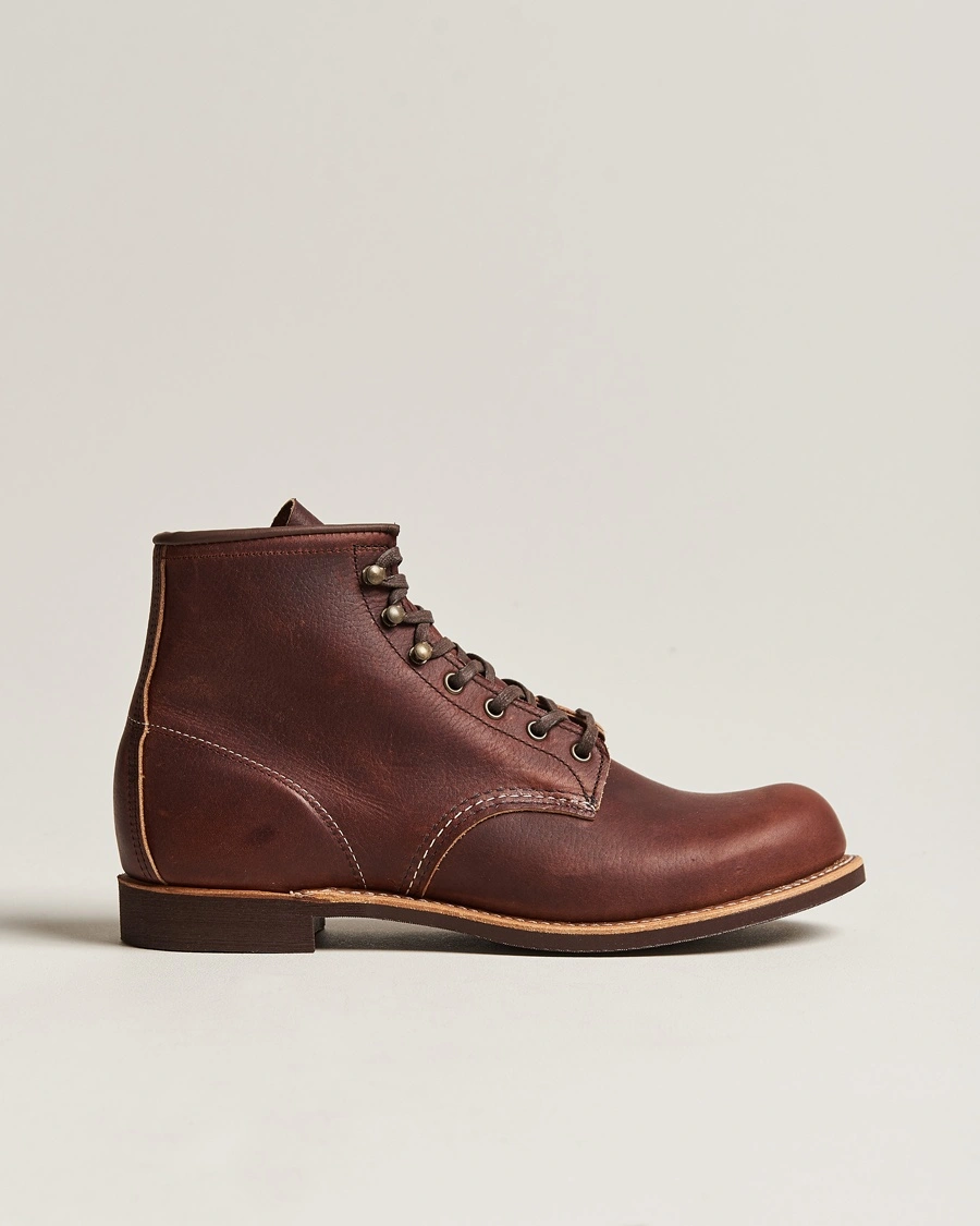 Red Wing Shoes Blacksmith Boot Briar Oil Slick Leather – Marrone
