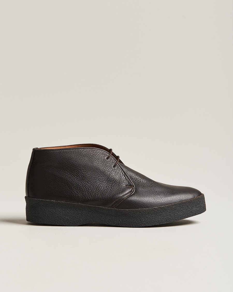 Sanders Joel Grained Chukka Boot Savage Brown – Marrone