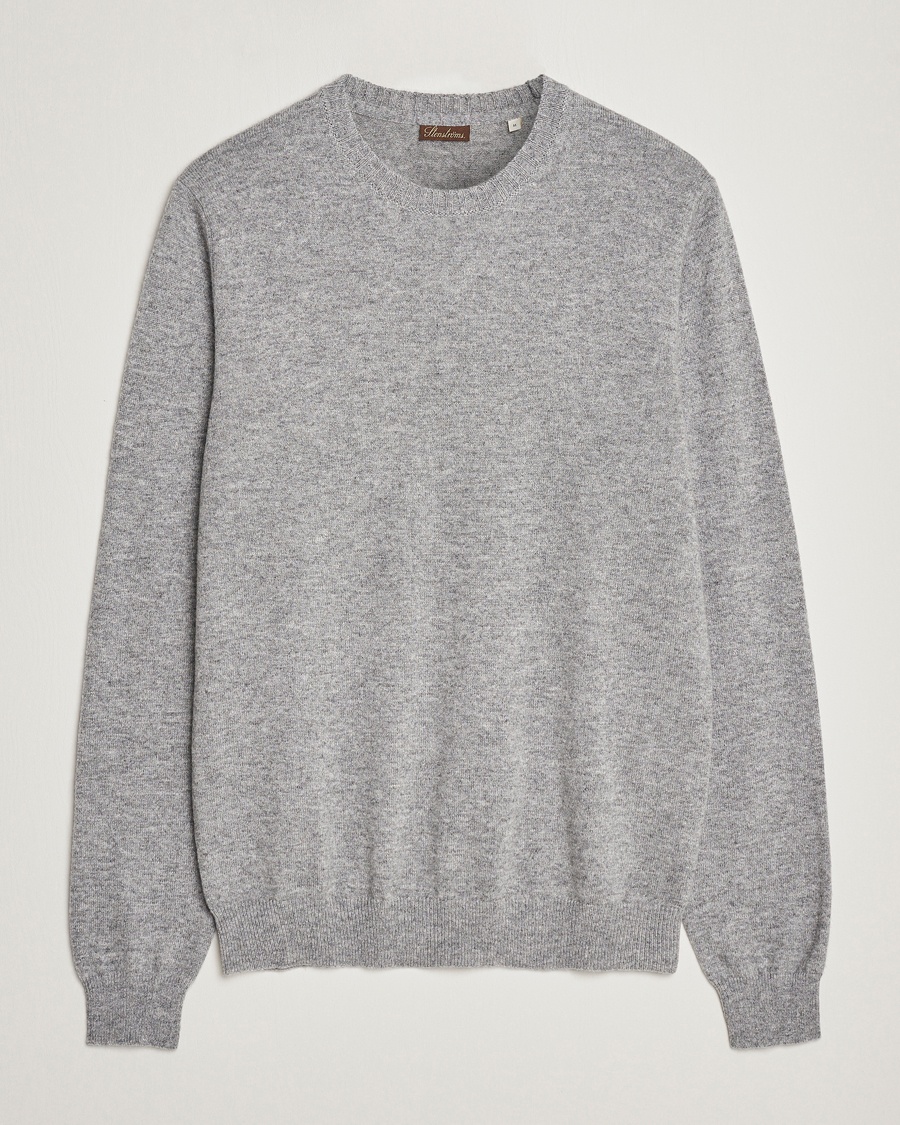 Stenströms Cashmere Crewneck Grey – Grigio