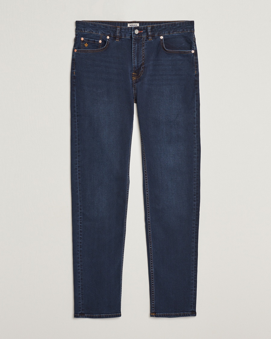 Morris James Satin Jeans One Year Wash – Blu