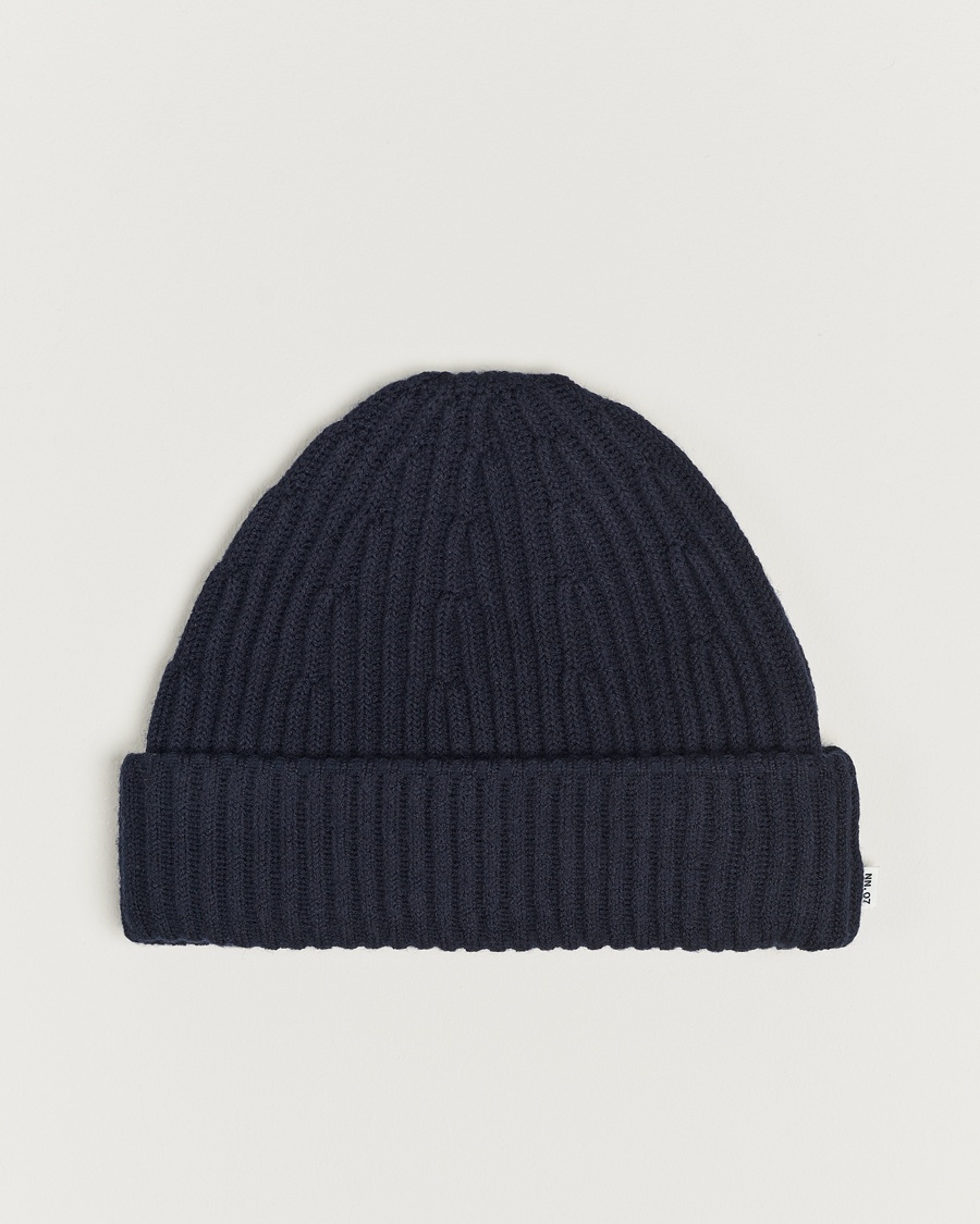 NN07 NN07Wool Rib HatNavy Blue – Blu