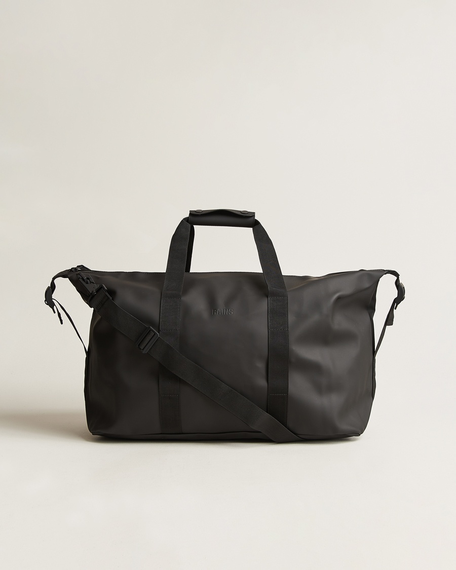 RAINS Hilo Weekendbag Black – Nero