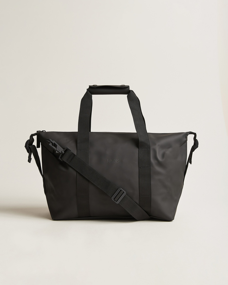 RAINS Hilo Small Weekendbag Black – Nero
