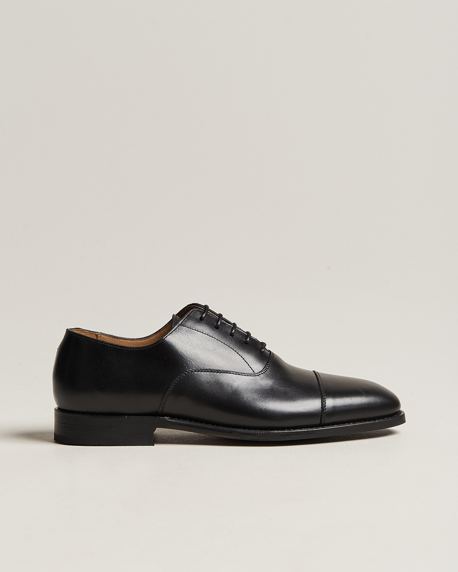 Myrqvist Äppelviken Oxford Black Calf – Nero