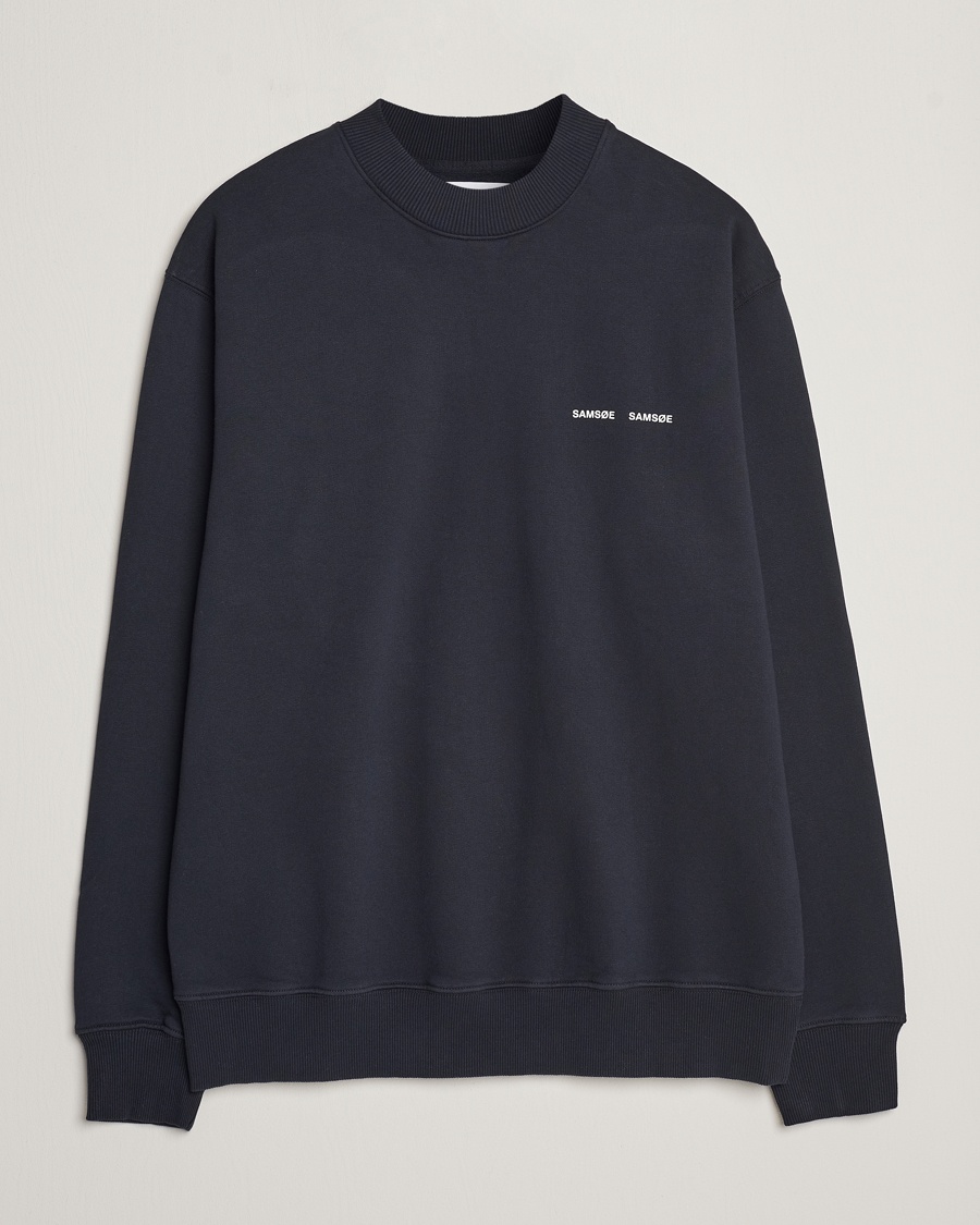 Samsøe Samsøe Norsbro Crew Neck Sweatshirt Sky Captian – Blu