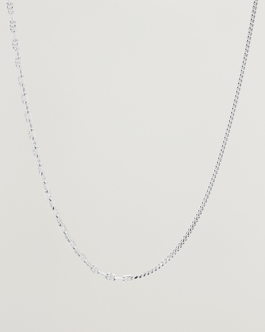 Tom Wood Rue Chain Necklace Silver – Argento