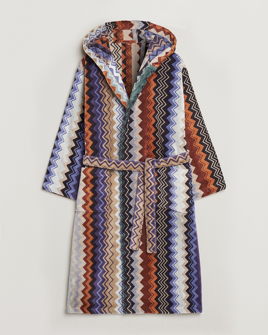 Missoni Home Giacomo Bathrobe Verde Multi – Multicolore