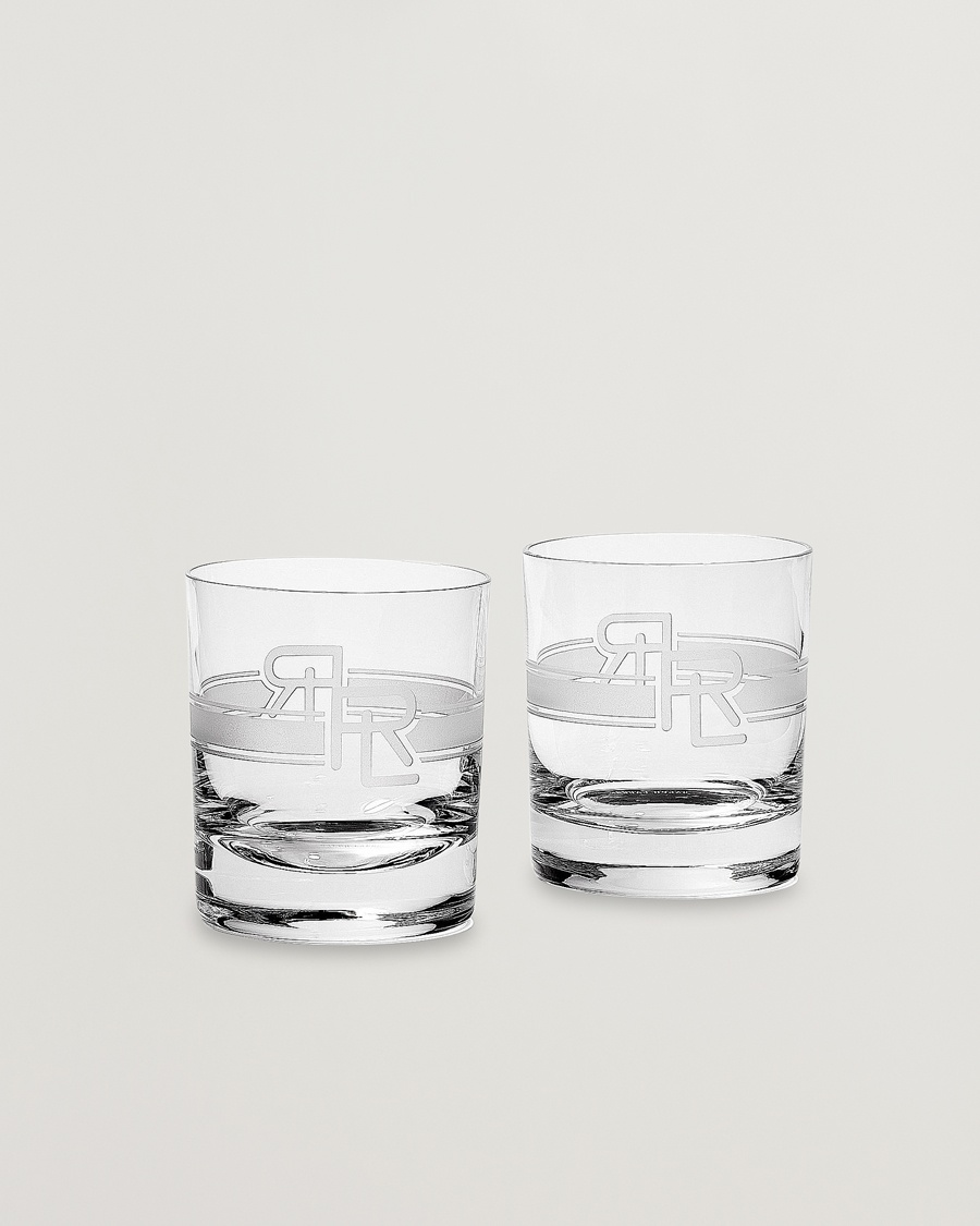 Ralph Lauren Home Ashton Double-Old-Fashioned Set Clear