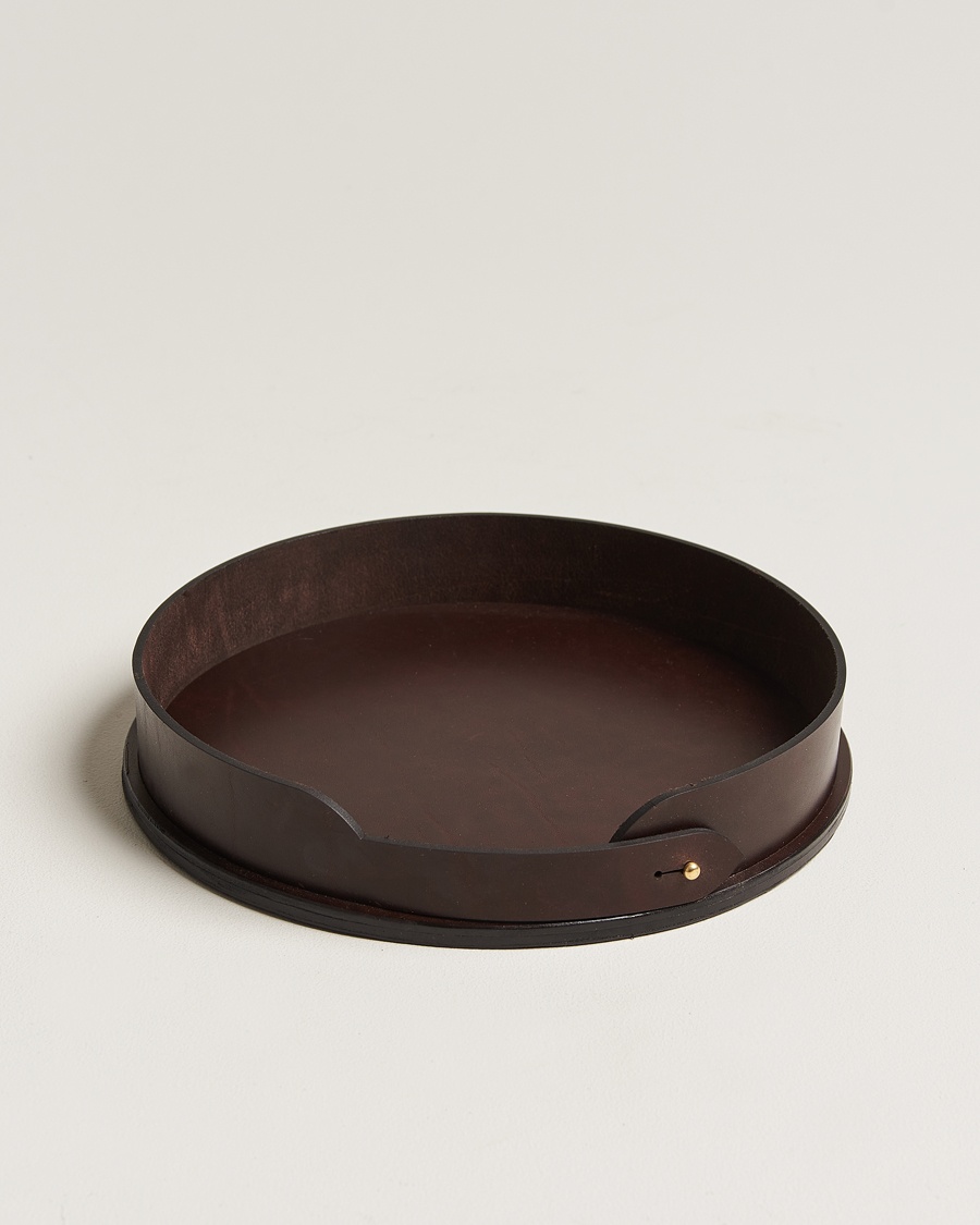 Tärnsjö Garveri Leather Tray 007 Dark Brown – Marrone